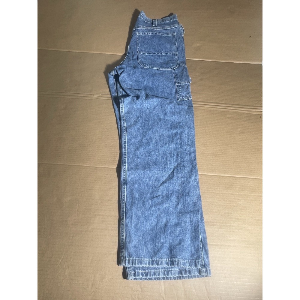 Vintage Lee Dungarees‎ Carpenter Jeans Mens Baggy Skater Work 38X32 - Picture 5 of 5